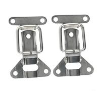 Avere acciaio 304 Chiusura Hasp per scatola di chiusura in metallo Toggle Gadget Chiusura in acciaio inossidabile Meccanismo caricato a molla Heavy Duty Chiusura di sicurezza per ebrei