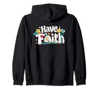 Avere Fede. Affermazione, Positività Felpa con Cappuccio