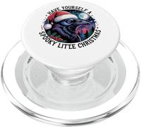 Avere te stesso un piccolo corvo di Natale spettrale PopSockets PopGrip per MagSafe