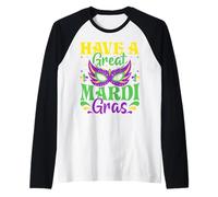 Avere Un Grande Mardi Gras Maglia con Maniche Raglan