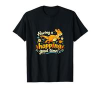 Avere Un Hopping Good Time Kangaroo Pun Graphic Maglietta