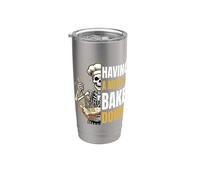Avere Un Mental Bake Down Divertente Scheletro Baker Baking Lover Bicchiere termico in acciaio inox doppia parete