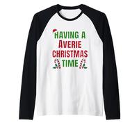 Avere Un Nome Averie Christmas Time Family Reunion Maglia con Maniche Raglan