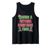 Avere Un Nome di riunione di Famiglia di Antonia Christmas Time Canotta