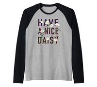 Avere Una Bella Daisy Maglia con Maniche Raglan