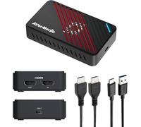 AVerMedia 4K HDMI Capture Card per Streaming, PS5, Xbox, Nintendo Switch, PC, USB 3.2 Game Capture Dispositivo per Twitch, OBS, YouTube, Discord, Registrazioni a bassa latenza, GC553Pro Live Gamer