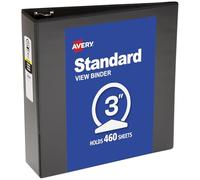 Avery 05740 raccoglitore ad anelli Vinile Nero
