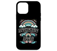 AVERY 100% Authentic Cute Retro Girls AVERY Name Custodia per iPhone 12 mini