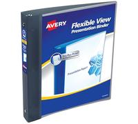 Avery 17676 Raccoglitore ad Anelli Vinile Grigio