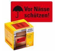 Avery 200x Warn-Etiketten Prima Bagnato Proteggono Rotolo Versand-Etikett