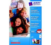 Avery Zweckform 2496 Classic Inkjet Photo Paper DIN A4 High-Gloss Coat on One Si