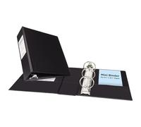AVERY 27554 Raccoglitore ad Anelli in Vinile Nero (Vinile, Nero, 375 Fogli, 5,08 cm)
