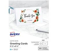 Avery 3265 Cartolina di Auguri e condoglianze