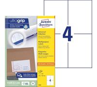 AVZ 3483 - Etichette universali, 105 x 148 mm, 400 pz, bianche