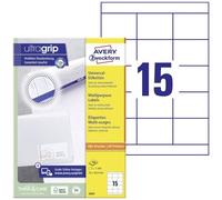 Avery-zweckform 3669 etichette 70 x 50.8 mm carta bianco 1500 pz permanente
