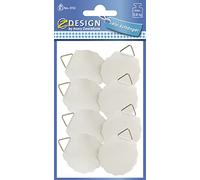 Avery, 3731, ganci per foto, 5 adesivi, colore: bianco