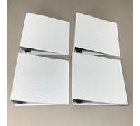 AVERY 4 PK Raccoglitori Heavy Duty 3" Bianchi 79193 (Nuovo)