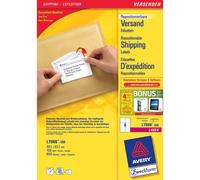 Avery 600x Etichette Indirizzi per A4 Stampante Adressaufkleber B4 C4 C5 E4
