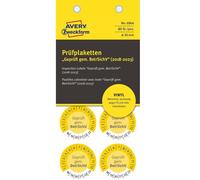 Avery 80x Adesivi di Ispezione Testato Betrsichv 2018-2023 30mm Jahresplaketten
