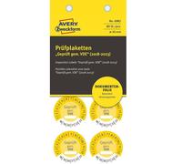 Avery 80x Adesivi di Ispezione Testato Conforme VDE 2018-2023 30mm