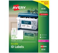 AVERY AVE6578 Permanentes, langlebiges ID-Etikett