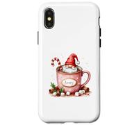 Avery Christmas Santa Nome Personalizzato Custodia per iPhone X/XS