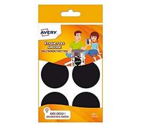 AVERY - Confezione da 30 etichette rotonde ardesia, diametro 48 mm