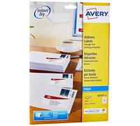 AVERY - Confezione da 360 etichette adesive "MonTimbrenligne", personalizzabili e stampabili, formato 63,5 x 33,9 mm, Stampa a getto d'inchiostro, (J8159-15)