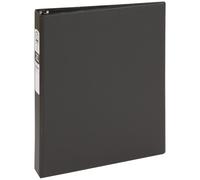 Avery Economy 3-Ring-Ordner, 1 Zoll runde Ringe, 1 schwarzer Ordner (03301)