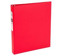 Avery Economy View Binder, with 1.5 inch Round Ring, Black, 5725) 12 unità 1 Inch rosso