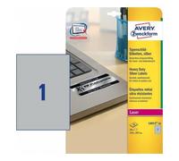 AVERY ETIC. POLIESTERE ARGENTO 210X297 L6013-20