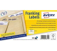 Avery Etichetta per affrancatura FL08, 155 x 40 mm, colore: bianco