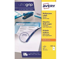 Avery Etichette autoadesive multiuso 100 fogli 105x148 bianco