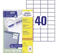 Avery-zweckform 3651 etichette 52.5 x 29.7 mm carta bianco 4000 pz permanente
