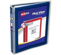 Avery flexi-view Binder, 1 raccoglitori 1 Inch Navy Blue