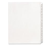 Avery Index,Allstate 126-150Wht