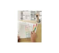 Avery Intercalaires ReadyIndex, pp, 6 tocchi, A4 Polypropynene trasparente, tocchi Couleur Assorti, - 1 pezzo (05258501) NEW