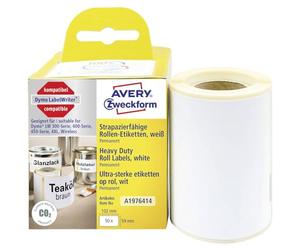 Avery Italia A1976414 Etichetta In Rotolo, Bianco