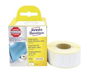 Avery Italia AS0722460 Etichetta per Raccoglitori, 6 Pezzi