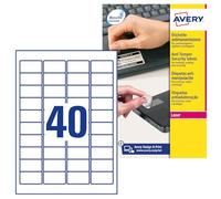 Avery L6145-20 etichetta per stampante Bianco [L6145-20]