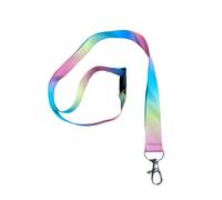 Avery Italia R4828RA-1 - Cordoncino in rPet Riciclato Fantasia Arcobaleno, 440x20mm, Confezione 1pz - Per Porta Badge in Fiere, Eventi e Conferenze