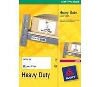 Etichetta in poliestere L4774 - adatta a stampanti laser - permanente - 99,1x139 mm - 4 etichette per foglio - bianco -