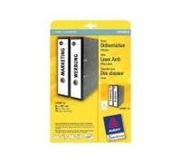 Avery L4759 - etichette per cartelle - bianco - 61 x 297 mm 75 pz. (25 fogli x 3) (L4759-25) NEW