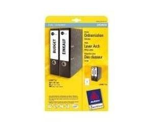 Avery L4761-25 192 x 61mm Filing Labels 25 Sheets - 4 Labels per Sheet NEW