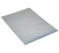 AVERY - L6012-20 - Etichette adesive L6012 - in poliestere - laser - permanenti - 96 x 50,8 mm - 10 et-fg - 20 fogli - argento - Avery - 47699 - Conf. da 1 Pz. - L6012-20