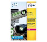 Avery L7063-20 (99.1 x 38.1mm) Extra-Strong Adhesive Heavy Duty Weatherproof Lab