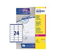 Avery Etichette Laser 63 5x33 9 Singolo L7159-100