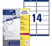 Avery L7163-100 Etichette per indirizzi 99,1 x 38,1 mm QP+UG mm, 1400 pz.