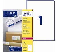 Avery L7167-100 Etichette per spedizioni 199,6 x 289,1 mm QP+UG mm, 1 pezzo.