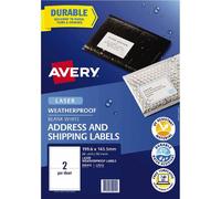Avery Laser Etichette per indirizzo e spedizione resistenti alle intemperie e an